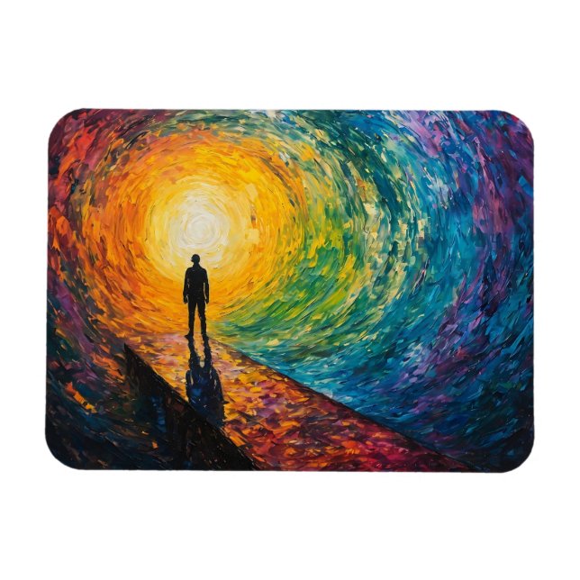 The Dimension's Edge Magnet (Horizontal)