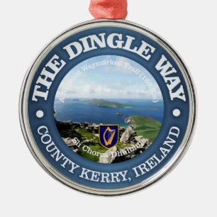 The Dingle Way Metal Tree Decoration