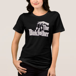 The Dinkfather Pickleball Godfather Parody Player  Tri-Blend Shirt
