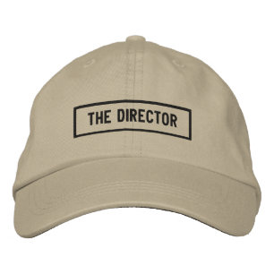 The Director Headline Embroidery Embroidered Hat