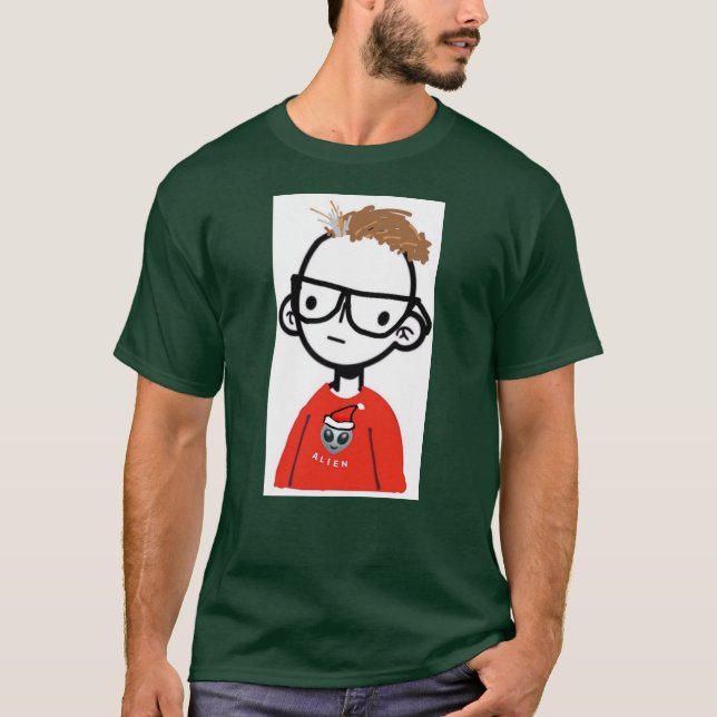 The Disaster Autist Xmess Season T-Shirt (Front)