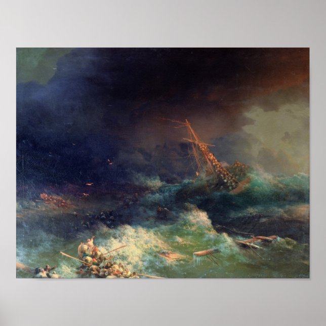 The Disaster of the Liner Ingermanland Poster (Front)