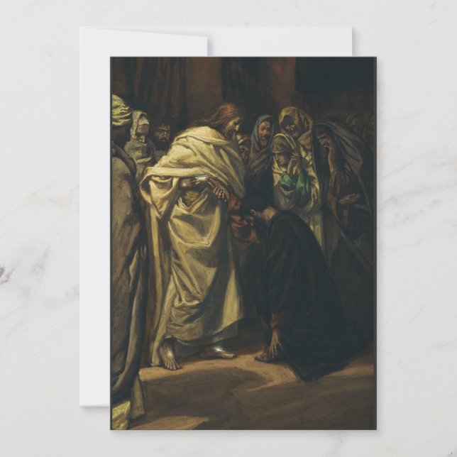 The Disbelief of Saint Thomas by James Tissot Invitation (Front)