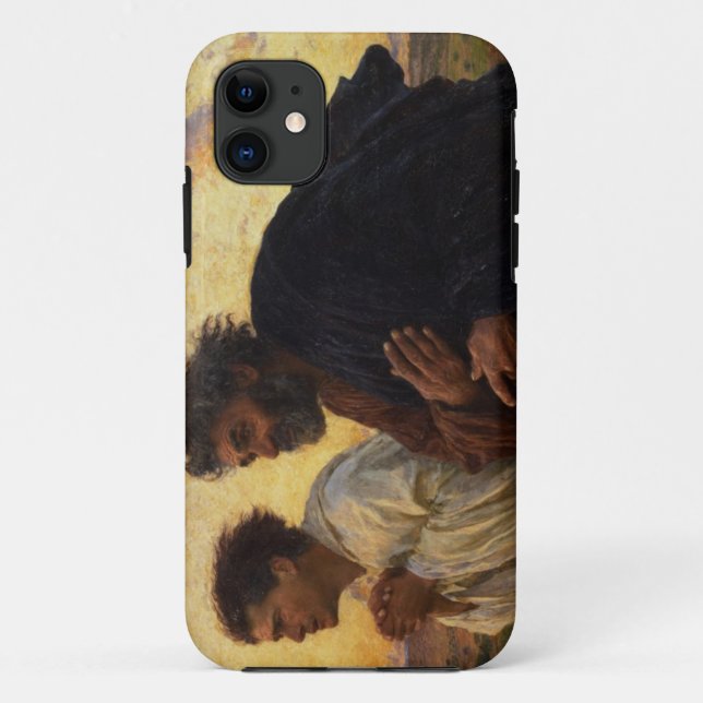 The Disciples Peter and John Running Case-Mate iPhone Case (Back)