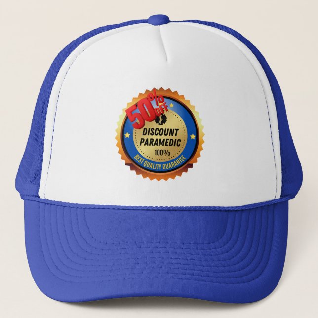 The Discount Paramedic Hat (Front)