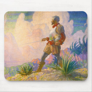 The Discoverer by Newell Convers Wyeth Mouse Pad