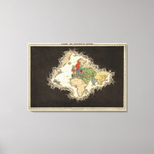 The Discovery of America 1498 AD Canvas Print