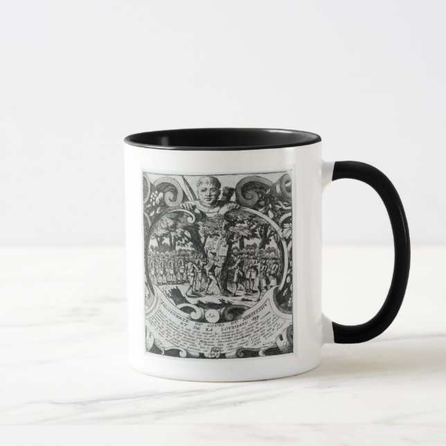 The Discovery of the Mississippi River Mug (Right)