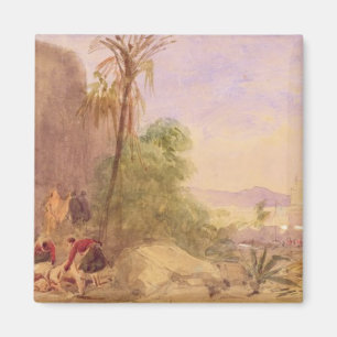 The discovery of Tipu's body at the Water Gate at Magnet