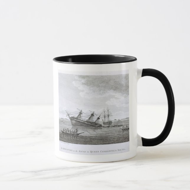 The Discovery on the Rocks in Queen Charlotte's So Mug (Right)