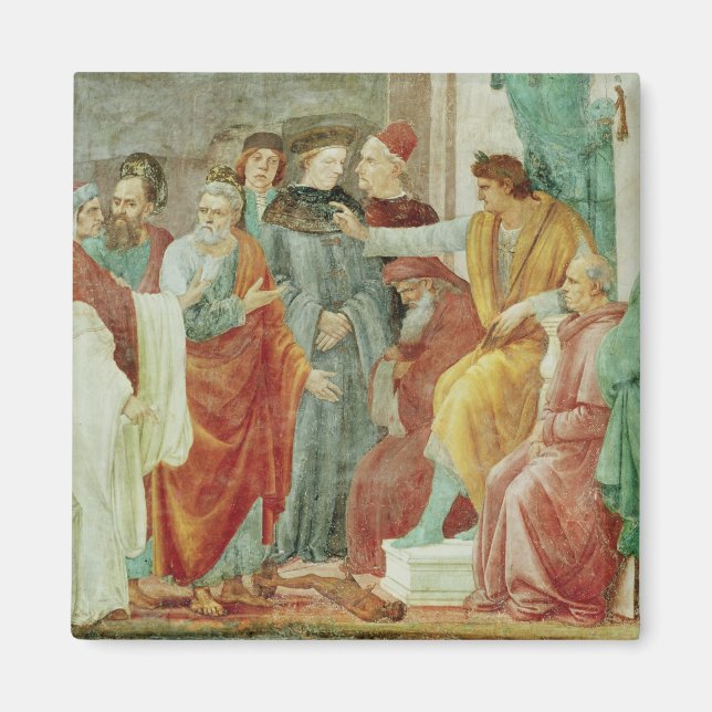 The Dispute with Simon Mago Magnet (Front)