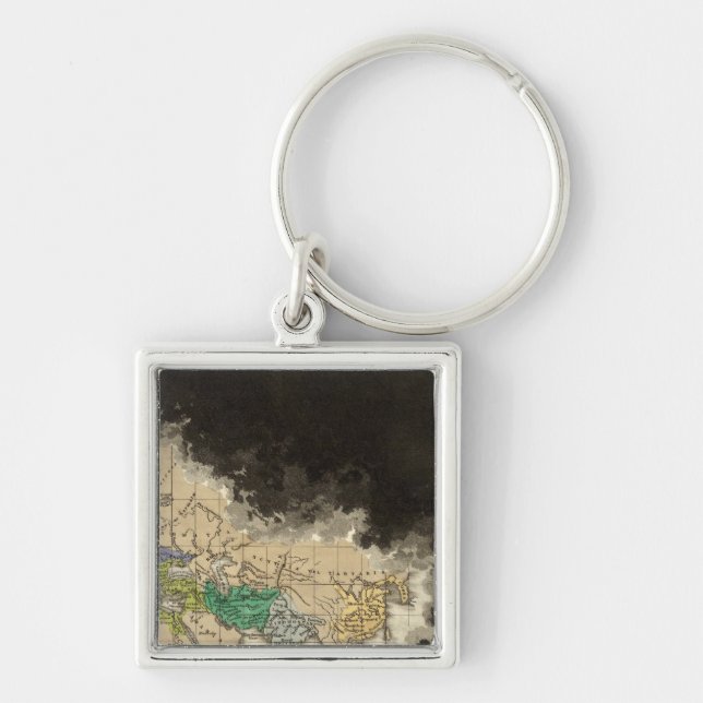 The Dissolution of the Western Empire 476 AD Key Ring (Front)