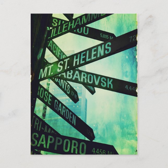 'The Distance' Postcard (Front)