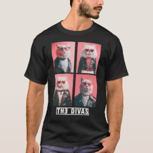 The Divas Cat Band Shirt by Blirt