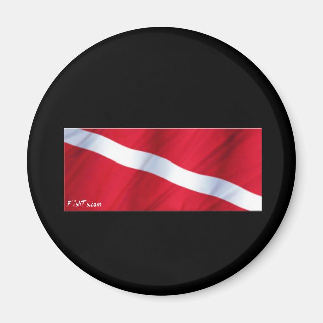 The Dive Flag Collection Magnet (Front)