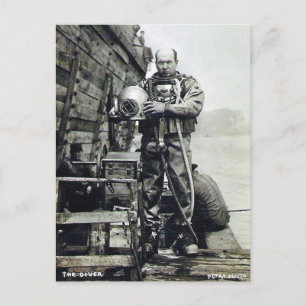 The Diver Postcard