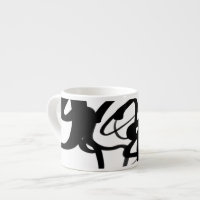 The Divers: Abstract Black & White