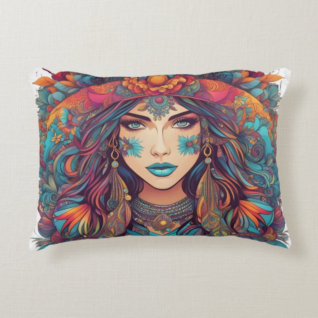 The Divine Feminine Decorative Cushion (Front)