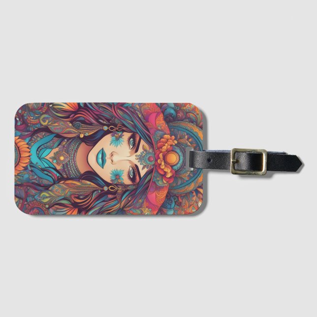The Divine Feminine Luggage Tag (Front Horizontal)