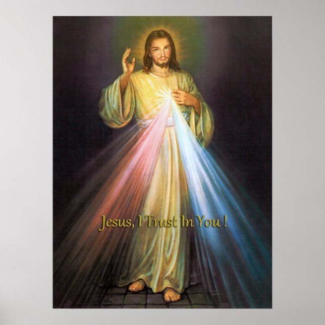 THE DIVINE MERCY POSTER (Front)