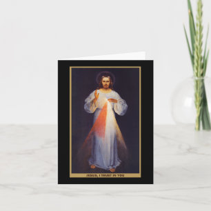 The Divine Mercy Shirt Premium  Card