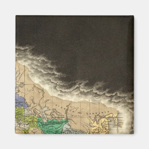 The Division of The Roman Empire 395 AD Magnet
