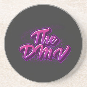 The DMV (DC, Maryland, Virginia) Graffiti Style Coaster