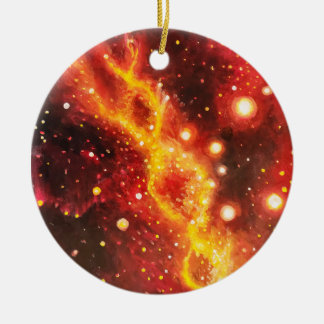 The DNA nebula Ceramic Tree Decoration