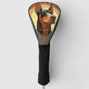 The Doberman Dog 002 - Natalia Mucha Golf Head Cover