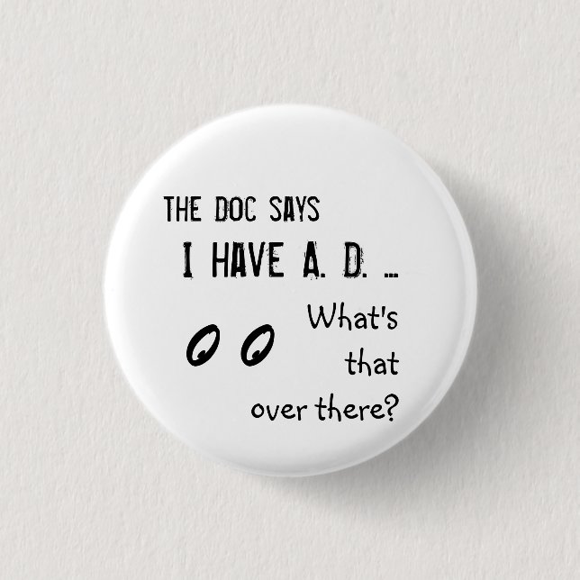 The Doc says 3 Cm Round Badge (Front)
