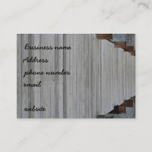 The Dock Business Card-Customise it! Card