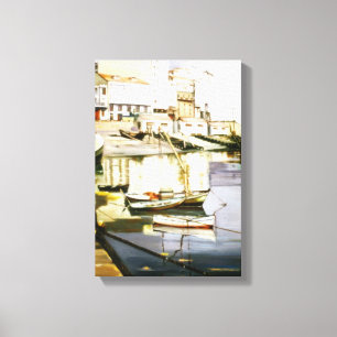 The Dock (To Corunna) /A Dock (To Corunna) Canvas Print