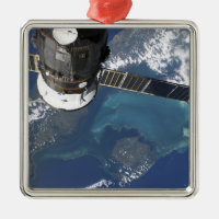The docked Progress 22 spacecraft