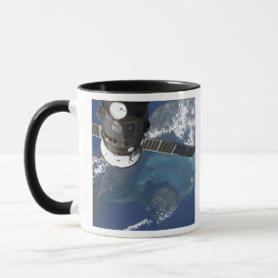 The docked Progress 22 spacecraft Mug