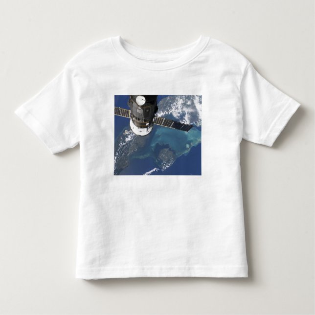 The docked Progress 22 spacecraft Toddler T-Shirt (Front)