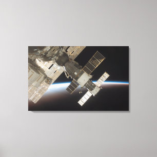 The docked Soyuz 13 Canvas Print