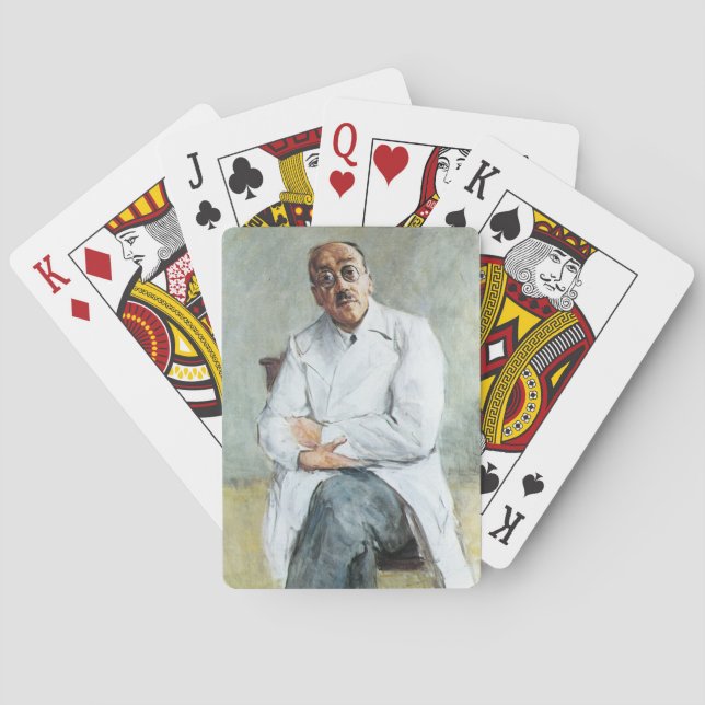 The Doctor (by Max Liebermann) Playing Cards (Back)