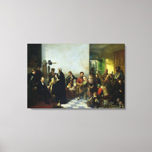 The Doctor for the Poor Canvas Print