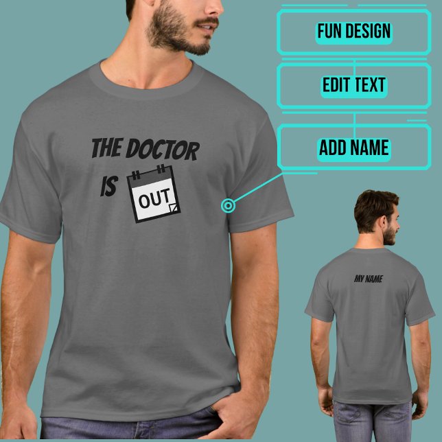 The Doctor is In or Out T-Shirt (Please enjoy our tee.)