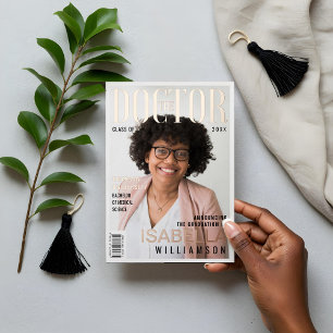 The Doctor Trendy Doctor Graduate Photo Magazine