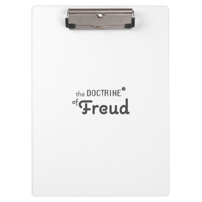 the Doctrine® of Freud Clipboard (Front)