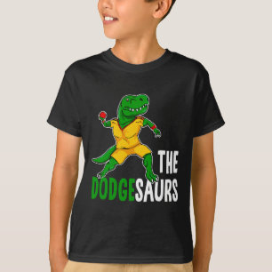 The Dodgesaurs Dodgeball Team Name Dinosaur Dodgeb T-Shirt