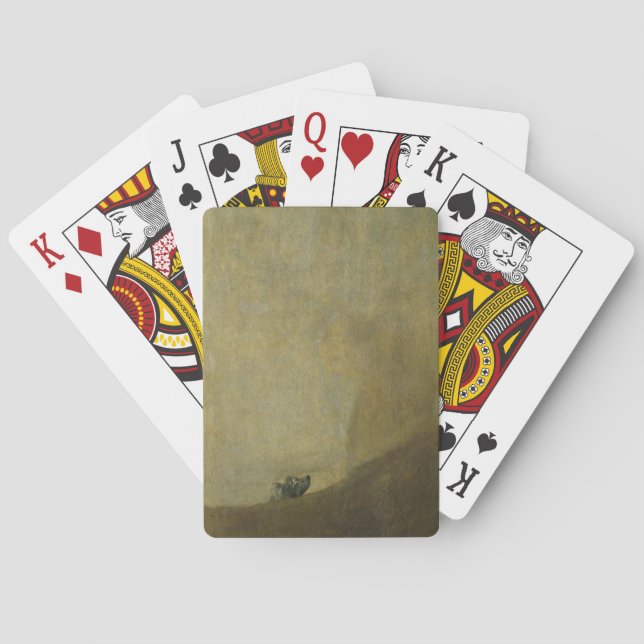 The Dog, 1820-23 Playing Cards (Back)
