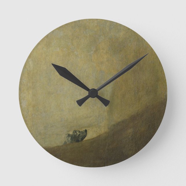 The Dog, 1820-23 Round Clock (Front)