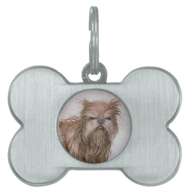 THE DOG / Affenpinscher Pet ID Tag (Front)