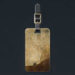 The Dog (Black Paintings) by Francisco Goya 1820 Luggage Tag<br><div class="desc">The Dog (Black Paintings) by Francisco Goya circa 1820. This work is in the public domain in the United States,  and those countries with a copyright term of life of the author plus 100 years or less.</div>