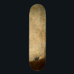 The Dog (Black Paintings) by Francisco Goya 1820 Skateboard<br><div class="desc">The Dog (Black Paintings) by Francisco Goya circa 1820. This work is in the public domain in the United States,  and those countries with a copyright term of life of the author plus 100 years or less.</div>