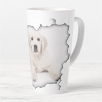The dog design Latte Mug | tall mugs