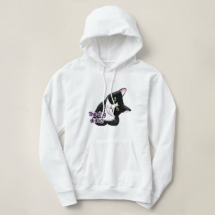 The dog did it Cat Hoodie