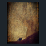 The Dog (El Perro) - by Francisco Goya Poster<br><div class="desc">The Dog (Spanish: El Perro) is the name usually given to a painting by Spanish artist Francisco Goya, now in the Museo del Prado, Madrid. It shows the head of a dog gazing upwards. The dog itself is almost lost in the vastness of the rest of the image, which is...</div>